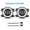 BEEYEO 4 Inch LED Fog Lights 60W High-Intensity Off-Road Fog