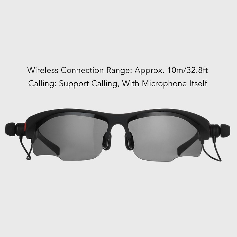 Bluetooth Sound Smart Glasses Polarized Lenses Stereo Support Selfie Music