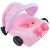 Car Shaped Babies Swim Float Boat Thickened Safe Pink Toddler