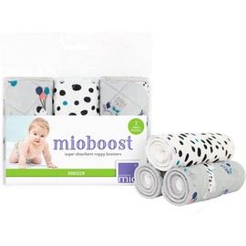Bambino Mio, Mioboost Classic Flat Nappy Insert to Maximise Absorbency, Pet Party