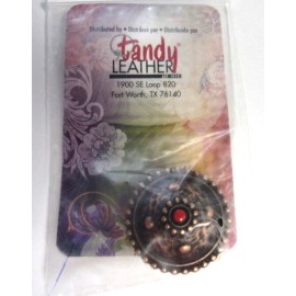 Tandy Set of 2 Caspian Conchos 1" Tandy Leather 7151-33
