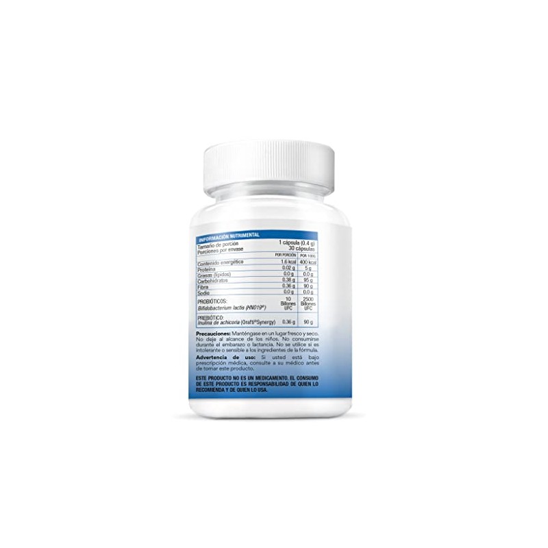 BIO B Probióticos Adultos 50 10 Billones UFC Prebióticos Inmune