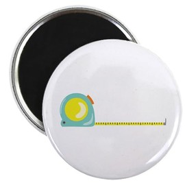 CafePress Tape Measure Magnets 2.25" Round Button Magnet (10 pack)