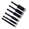 6Pcs Dry Diamond Drill Bit Kit 8 10 12 14