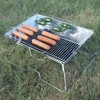 Quick Grill Large: Portable Camping Charcoal Grill with Carrying Bag