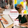 10 Pack Red Ballpoint Pens – 1.0mm Medium Tip Biros