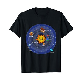 Master Builder Space Brick Building Solar System Science Kid T-Shirt