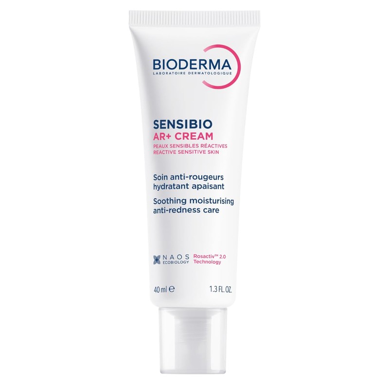 BIODERMA, Tratamiento Facial, Sensibio AR+, Cuidado Dermatológico para Rosácea, Calma