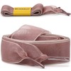 WEGOODZF Satin Ribbon Shoe Laces: 2cm Brown Pink Flat Snow