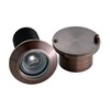 Earl Diamond - Solid Brass Door Viewer Peephole, 220-Degree Security