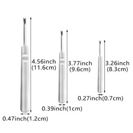 9 Pack Cuticle Nail Pusher and Trimmer Nail Cuticle Fork Professional Stainless Steel Dead Skin Remover Dead Skin Cuticle Pusher Nail Art Tool for Fingernails and Toenails