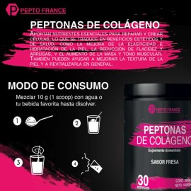 Glúteo Peptona En Polvo Crecimiento Pepto France 30servicios                                                                                          