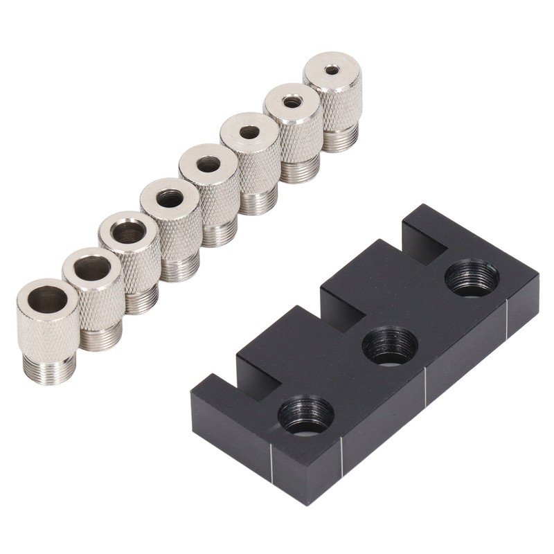 Hole Punch Locator Jig 3 in 1 Log Tenon Woodworking