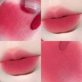 립글레이즈 5가지 컬러 립글레이즈 세트 천연 벨벳 질감 매트 지속력 논스틱 컵 연색성 컴팩트하고 휴대성 [04 03] Lip Glaze 5-Color Lip Glaze Set Natural Velvet Texture Matte Long-lasting Non-Stick Cup Color Transfer Compact and Portable [04 03]