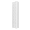 Rectangular Floral Centerpiece Clear Acrylic Flower Vase for Dining Table