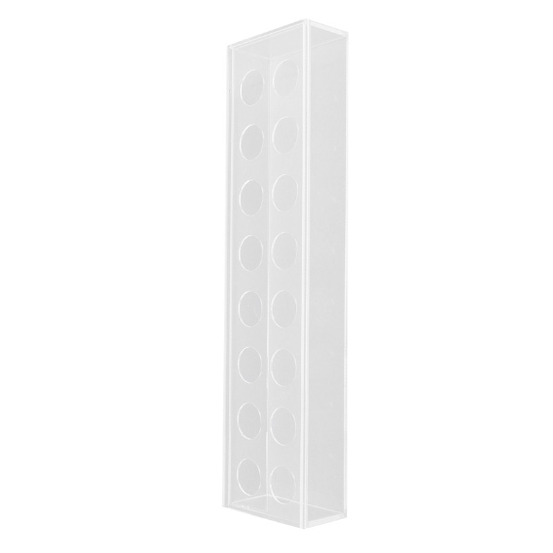 Rectangular Floral Centerpiece Clear Acrylic Flower Vase for Dining Table