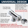 Shower Head Holder All Metal, Brass Adjustable Shower arm Bracket