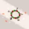 XNHIU Christmas Bracelet Xmas Beads Bracelet