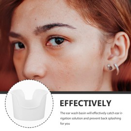 Healvian Ear Wax Removal Kit - Ear Washing Basins - Reusable Ear Washing Basin Kit Tools for Ear Clean, Cerumen Control for Home Use 12.5X9X7.5cm