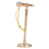 Adjustable Miniature Microphone Replica Model Mini Musical Instrument Decoration for