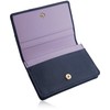 DIALQUAL Women's Business Card Holder, Leather, Large Capacity, Holds 50