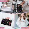 Hanging Roll Up Cosmetic Bag, Foldable Makeup Bag for Women,
