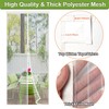 Risareyi Magnetic Fly Screens for Doors 150x220cm, White Mesh Mosquito