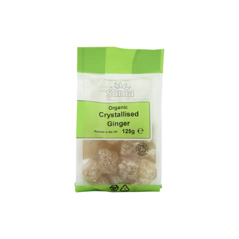 Suma Organic Ginger 125 g (Pack of 6)