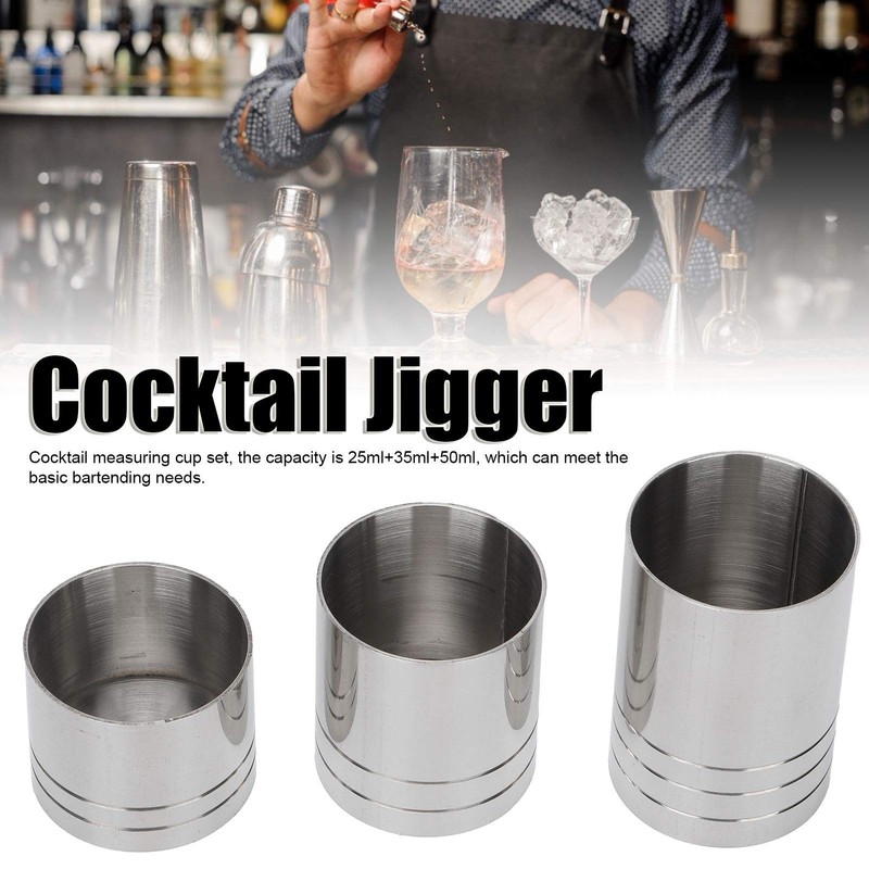 Cocktail Jigger Bar Drink Measuring Cup Ounce Cup Set Bartender