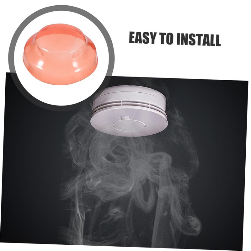 Gadpiparty 2pcs Detector Cover Caps for Alarms Easy Installation Dust
