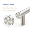 Ravinte 15 Pack | 5'' Cabinet Pulls Satin Nickel Stainless