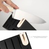 16 Piece High Carbon Steel Knife Set With Block, ABS