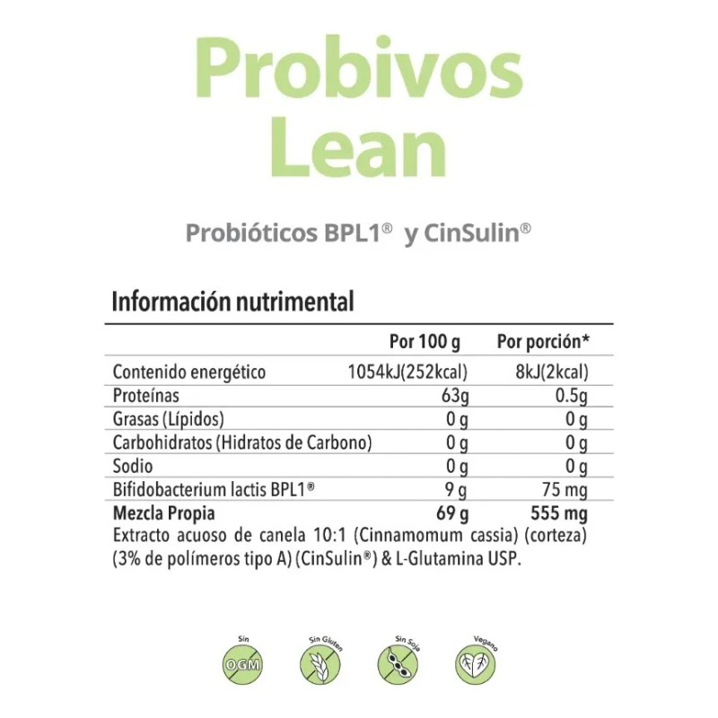 Matter Sport Probivos Lean 30 Caps Sabor Sin Sabor