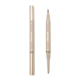 SHEGLAM Dual-Sided Eyebrow Pencils Cream Waterproof Long Lasting Eye brow Pen Makeup - Taupe