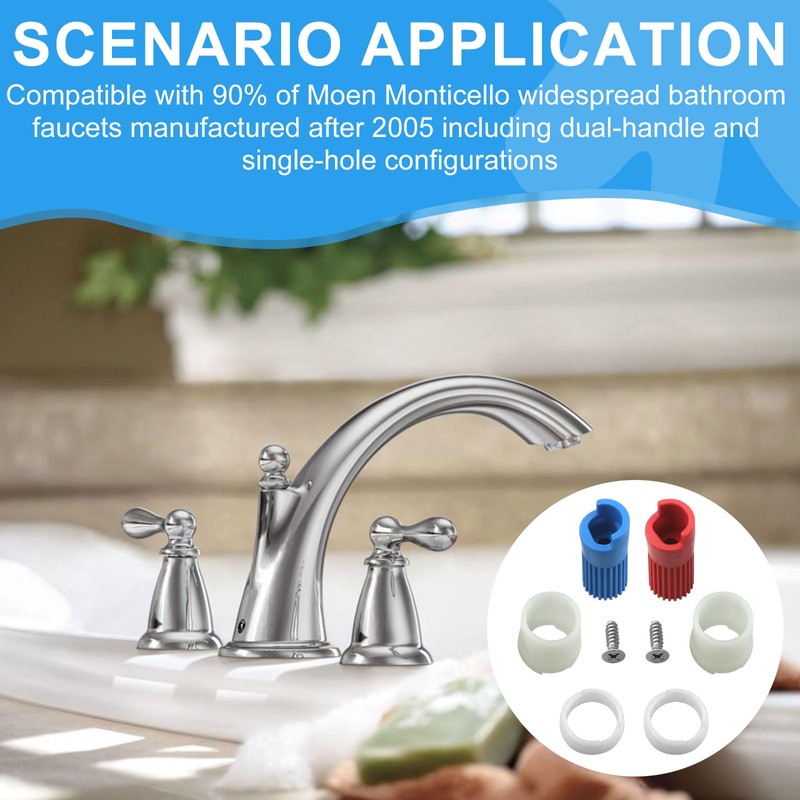 LEDBarz 97479 Stem Extension Kit - 2 Pack for Moen