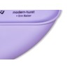 modern-twist Bucket-Bib 100% Food-Grade Silicone, Waterproof and Reusable, Curious Otter