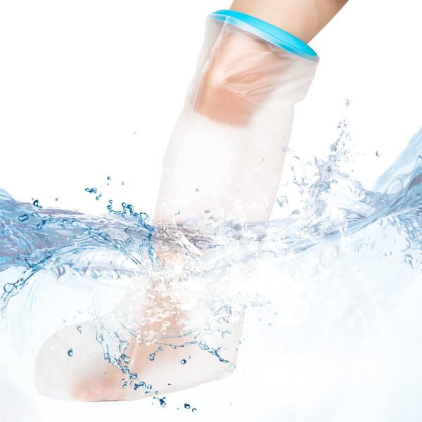BESUMYN Waterproof Short Leg Cast Cover for Shower: Cast and