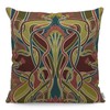WONDERTIFY Nouveau Style Flower Cushion Cover New Geometric Design Arts