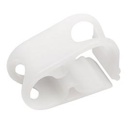 Bel-Art Acetal Mid-Range Plastic Tubing Clamps; for ⅛ to ⁷⁄₁₆ in. O.D. Tubing (Pack of 12) (F18228-0000)