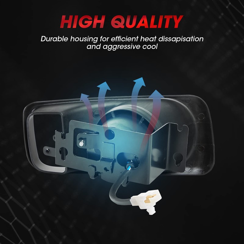 WEZEMLIGHT Driving Fog Lights Replacement For Honda Civic 1999 2000