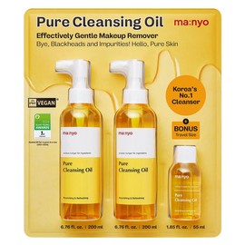 Ma:nyo Makeup Remover Manyo Aceite Limpiador de Maquillaje 2 de 200 ml + 1 de 55 ml.