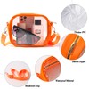 TOBVZOO Clear Purse Crossbody Bag for Women Stadium Approved, Small