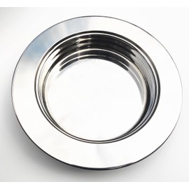 Polished Stainless Steel Communion Tray Plate for Churches,Stackable Communion Bread Plate for Church Communion Supplies,Church Communion Ware Sets
