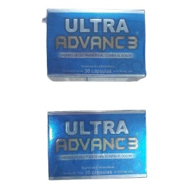 Ultraadvanc3 30 Capsulas De 500 Mg C/u Pack De 2 Sabor Sin Sbaor