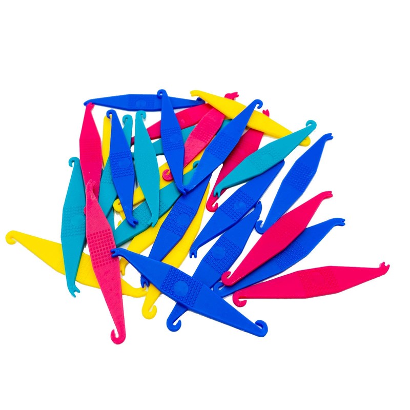 Pack of 30 Orthodontic Elastic Disposable Plastic Braces for Braces