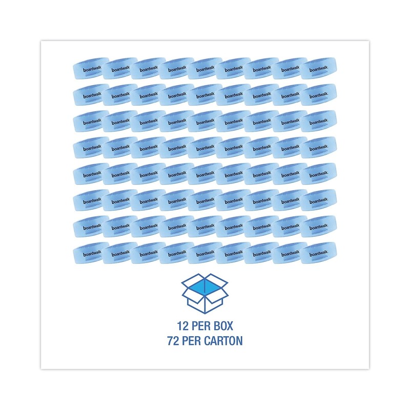 Boardwalk EBCP012I072M06AAS8000 Bowl Clips - Cotton Blossom Scent, Blue (6