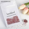 Beadsland 1440 Pieces Flat Back Rhinestones, Nail Crystals Rhinestones for
