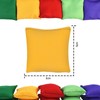 Pack of 6 Cornhole Bags, Can Throwing Nylon Bean Bags
