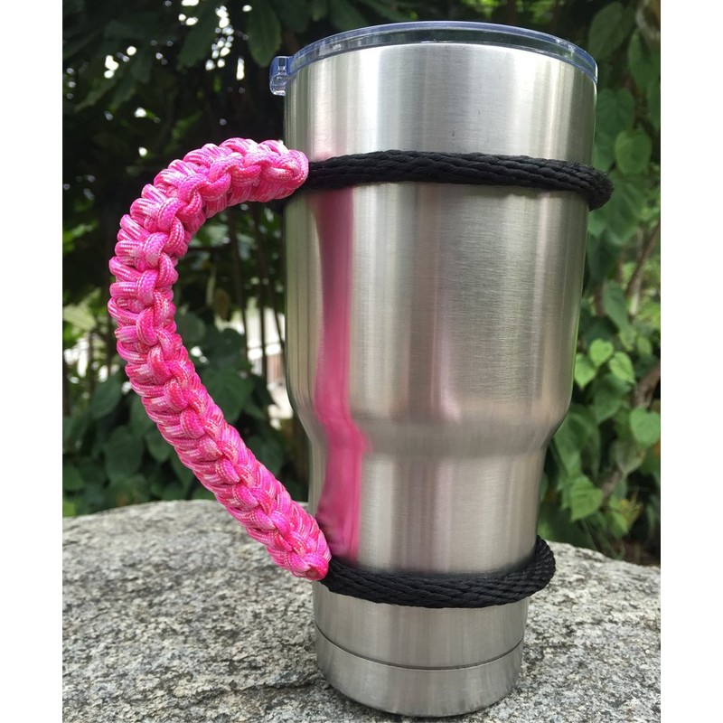 MOCE Handmade Paracord Handle for Yeti/Rtic/Ozark Trail Rambler 30 OZ