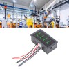 QANYEGN Digital LED Tachometer, Green 4 Digit LED Motor Tachometer,